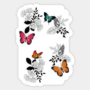 Butterfly, nevertheless Sticker